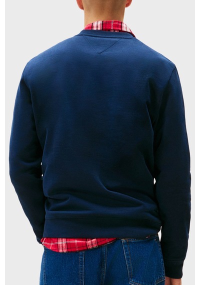 Tommy Jeans Erkek Sweat Dm0dm22093 C1g Lacivert Lacivert