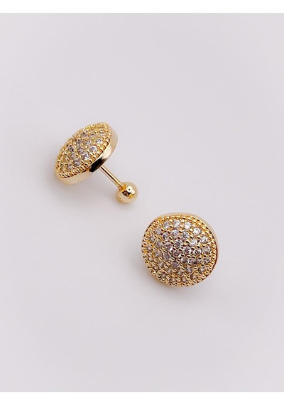 Lexroo Full Taşlı Daire Kıkırdak Helix Tragus Piercing 1adet Çok Renkli