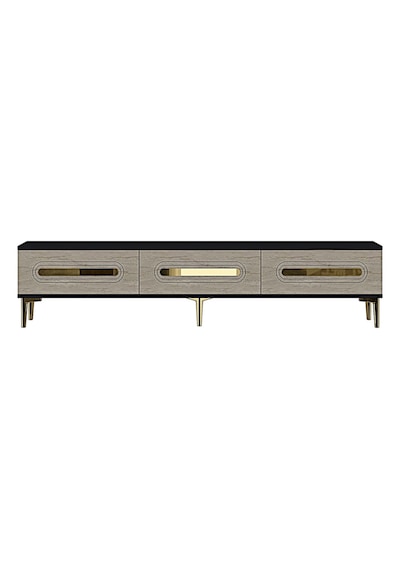 Tsa1806atg - Rany Tsa180 Tv Stand, Tv Sehpası Ve Tv Ünitesi Antrasit-traverten-gold 180cm Tsa1806atg - Rany Tsa180 Tv Stand, Tv Sehpası Ve Tv Ünitesi Antrasit-traverten-gold 180cm