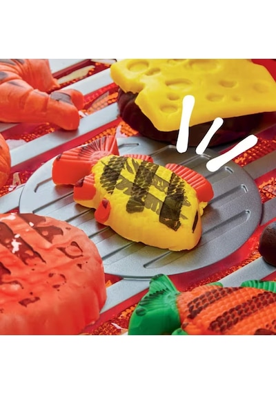 Play Doh Işıklı Ve Sesli Sizzlin Izgara Oyun Seti G0500 Çok  Renkli