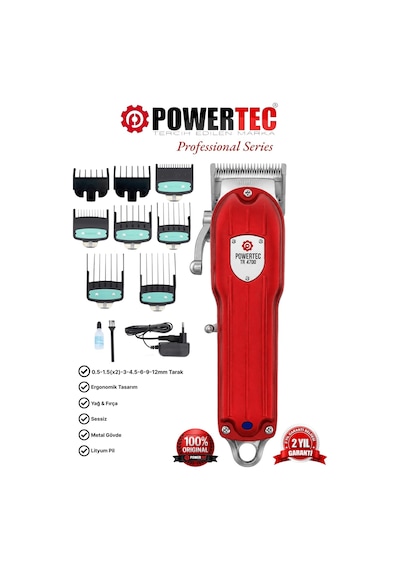 Powertec TR-4700 Saç Sakal Tıraş Makinesi