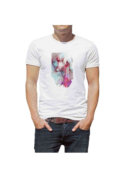 Anime Tokyo Ghoul Anteiku Baskılı Beyaz Erkek Tshirt (530997463)