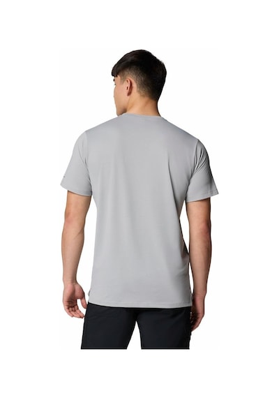 Columbia Tech Trail Utility Erkek Kısa Kollu Tişört-8032 PFG Gri
