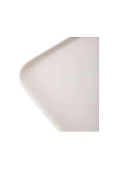 Mudo Home Natura Kare Servis Tabağı 28cm Beyaz
