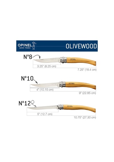 Opınel Inox Zeytin 10 No Fleto Çakı 000645