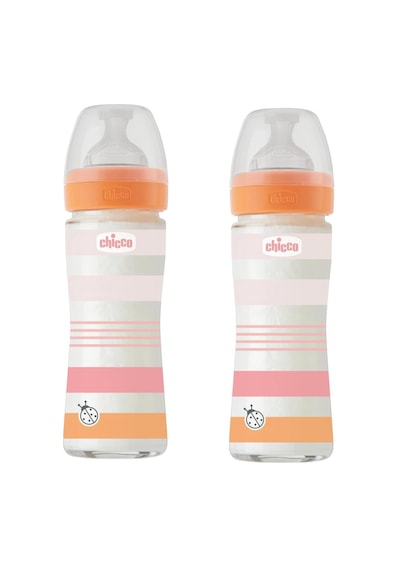 Chicco Wellbeing Cam Biberon 240 Ml - Yavaş Akış 2 Adet
