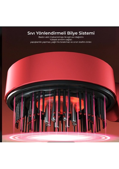 Venandin Luniva Titreşimli Masaj Tarağı Saç Tarağı