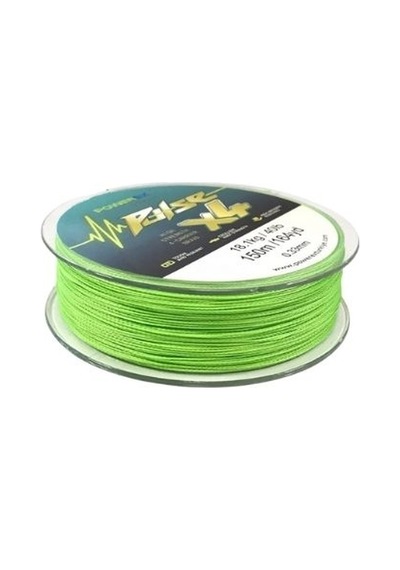 Powerex Pulse 4 örgü 150m. Apple Green 0.14mm/8.1kg İp Misina