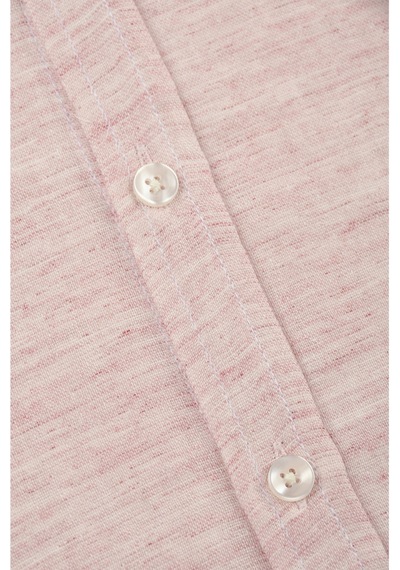Rizzup Pembe Slim Fit Çizgili %100 Pamuk Erkek Gömlek Nefes Alan Şık Günlük Gömlek 2602626