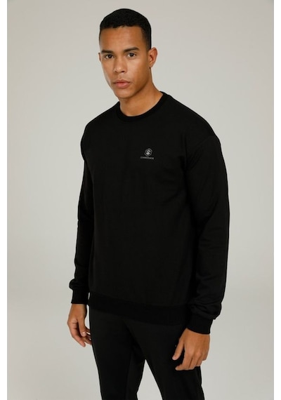Lumberjack Erkek Sweat M-sn75 3fx Siyah