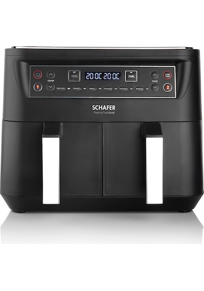 Schafer Thermochef Dual Dijital Airfryer Sıcak Hava Fritözü