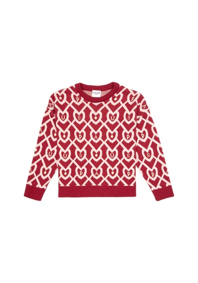 U.s. Polo Assn. Kız Çocuk Kazak /triko 50316371-vr256 İnci