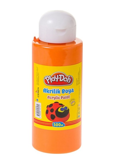 Play-doh Akrilik Boya 500 Ml Turuncu Play-ak009 Mavi