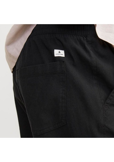 Siyah Jack & Jones Erkek Jogger Pantolon 12229699 Siyah