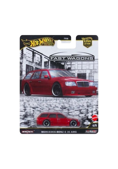 Premium Fast Wagons 5 Li Set Volvo 850, Mercedes E36, Audi Rs6, Subaru Stı Çok Renkli