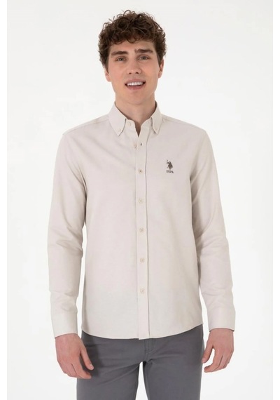 U.S. Polo Assn. U.s. Polo Assn. Erkek Gömlek Gri U.S. Polo Assn. U.s. Polo Assn. Erkek Gömlek Gri