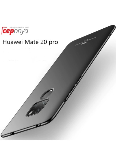 Huawei Mate 20 Pro Mat Kamera Korumali Kaliteli Soft Kilif 295086496 - Kampanya-Renk / Ekrani Full Kaplayan Cam Siyah(+45 Tl)-Siyah