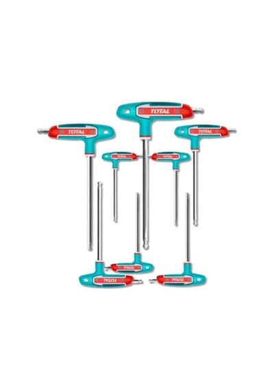 Total Thhw80826 2-10mm T Saplı Top Başlı Alyan Seti 8 Parça