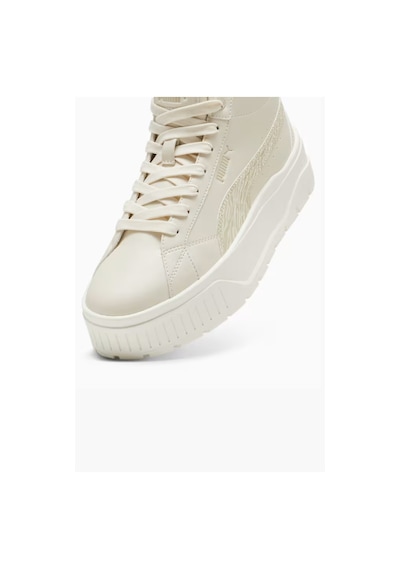 Puma Karmen Iı Mid Animal Fever Kadın Sıcak Beyaz Sneaker 39746001 Beyaz - Krem