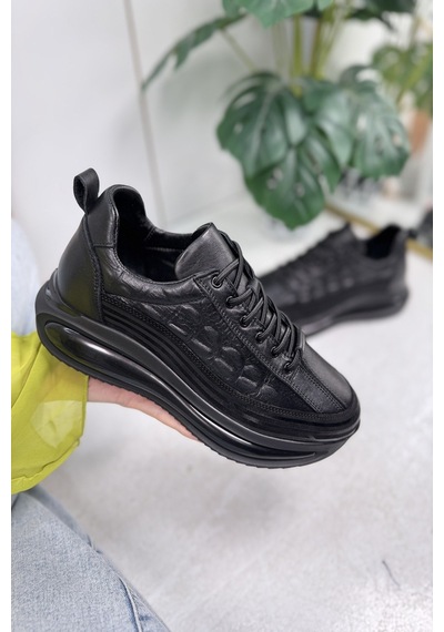 Günlük Erkek Ayakkabı Hakiki Deri Bağcıklı Yüksek Taban Süet Ve Dikiş Detay Bilek Destek Sneaker 367 Siyah Günlük Erkek Ayakkabı Hakiki Deri Bağcıklı Yüksek Taban Süet Ve Dikiş Detay Bilek Destek Sneaker 367 Siyah