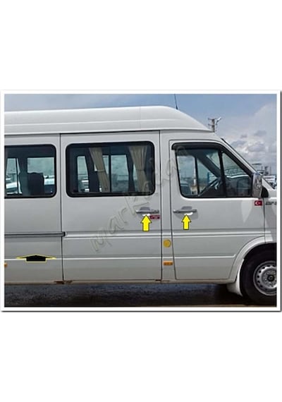 Woc Chrome Vw Volt Lt Krom Kapı Kolu 1998-2006 4 Kapı Paslanmaz Ç