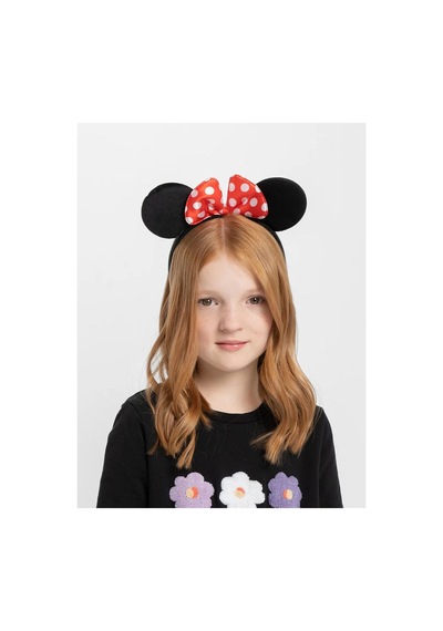 Kırmızı Fiyonklu Minnie Mouse Taç Fare Tacı Kafa Bandı - Parti Taçları - Parti Ve Kutlama 0 - 99