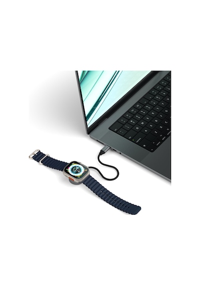 Satechi Usb-c Magnetic Hızlı Şarj Kablo Apple Uyumlu Watch  Uzay Grisi ST-QCAWM