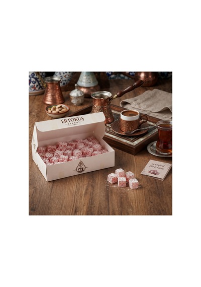 Isparta Güllü Kuş Lokumu Çifte Kavrulmuş %100 Pancar Şekeri 250 Gr - 879974653