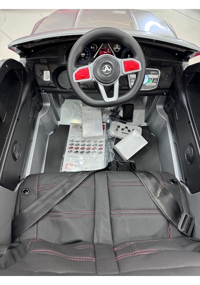 Poyraz Akülü Volvo Suv Akülü Araba 12 Volt 0-7 Yaş Gri