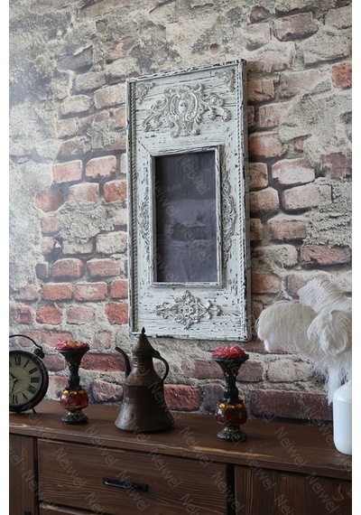 Neiwel Vintage Baus Resim Ve Ayna Çerçevesi Beyaz
