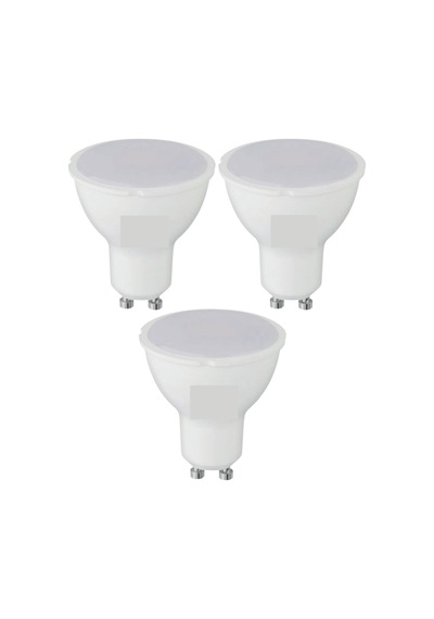 10 W Gu10 Duy-starter Duy Çanak Ampül Beyaz Işık 6400k 3 Adet