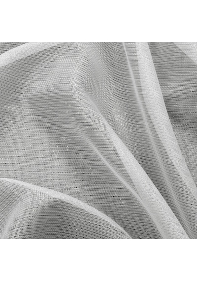 Gauze Fabric Design Lüks İpeksi Dokulu Simli Bambu Kırışmaz Ütü Gerektirmez Optik Beyaz 100 X 200 Normal Pile 1 X 2.5 Yüksek Kaliteli Tül Perde