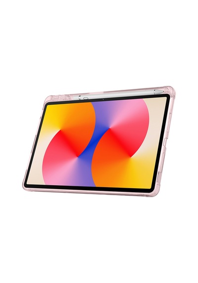 Huawei Matepad 11 İnç Uyumlu Standlı Uyku Modlu Kalemlikli Trifolding Fuchsia Tablet Kılıfı Kılıf