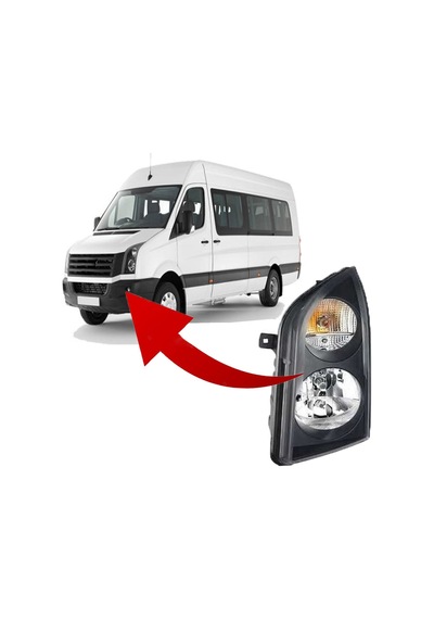 Far Volkswagen Crafter Manuel 2006-2017 Sağ