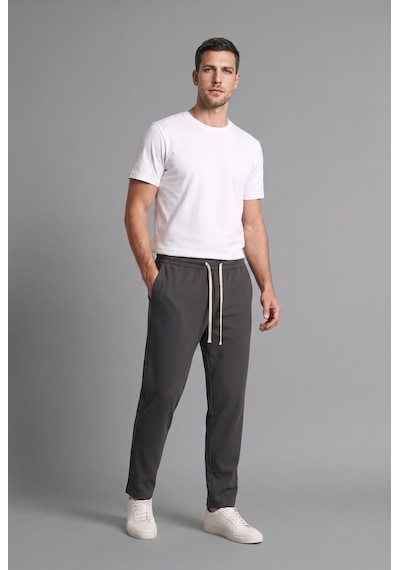 Defacto Regular Fit Beli Bağcıklı Düz Paça Cepli Eşofman Altı F0309ax26auar138 Antrasit-ar138