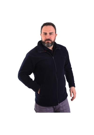 Eser - Fermuarlı Polar Mont - Lacivert