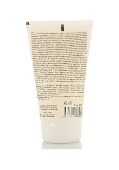 Ayrex Pierre Cardin Koruyucu Güneş Kremi 50+ Spf Çok Yüksek Koruma - 150 Ml