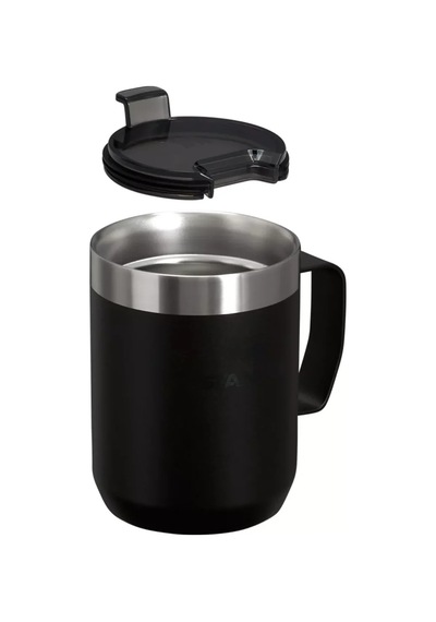 The Legendary Camp Mug Kapaklı Termos Bardak 0.23l 08 Oz - Black