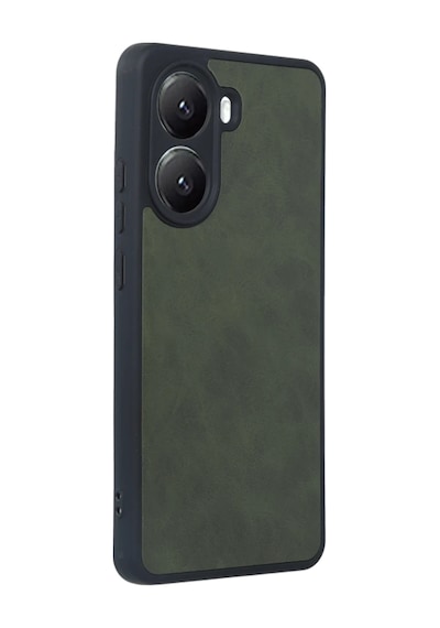 Xiaomi Poco X7 Pro Kılıf Aras Deri Kapak - Koyu Yeşil 0.2M-Çok Renkli