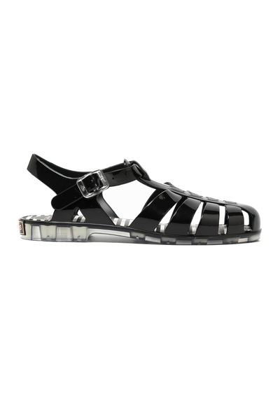 Black Shıny Sandalet Kadın Cuba Toni Pons 002- Black Shiny Siyah