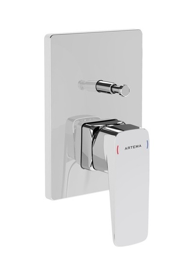 Artema Root Square A42752 Ankastre Banyo Bataryası Sıva Üstü Kr
