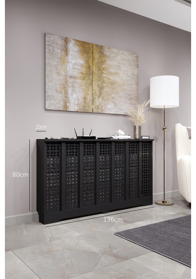 Dekoratif Petek Kaplama Modern Kalorifer Peteği Gizleme Ünitesi 11 Desen 9 Renk İç Ölçü 136 Cm Dış Ölçü 140 Cm Petek 136 Siyah D8 Dekoratif Petek Kaplama Modern Kalorifer Peteği Gizleme Ünitesi 11 Desen 9 Renk İç Ölçü 136 Cm Dış Ölçü 140 Cm Petek 136 Siyah D8