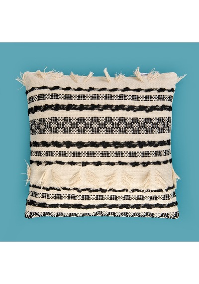 Soft Cera Kırlent - Bej - 40x40 Cm Çok Renkli