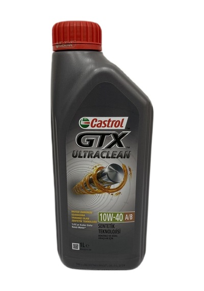 Castrol Gtx Ultraclean 10W-40 A/B Sentetik Motor Yağı 1 L