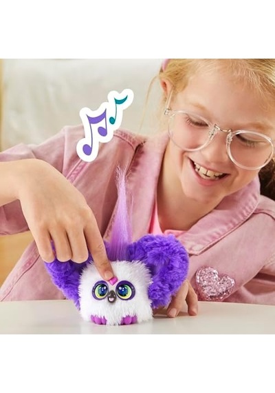 Furby Furblet Sesli Peluş Bam-boo G1698 000 Açık Krem