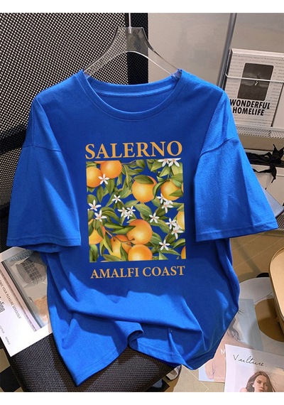 Noıssey Urban Pop Graphic Kadın Tişört Koleksiyonukod 5309 Saks