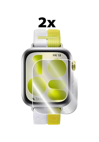 Huawei Watch Fit 5 İle Uyumlu Ipg Hydrogel İnce Tpu Ekran Koruyucu 2 Adet