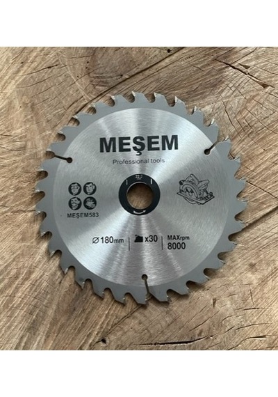 MEŞEM 180MM ELMAS TESTERE SUNTA MDF AHŞAP ODUN KESME TESTERESİ