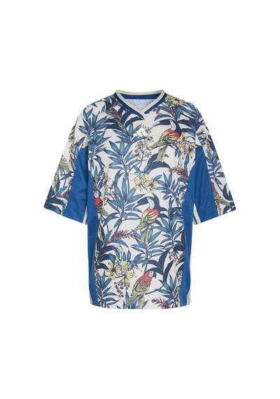 Dmarın/talc/stfago Adidas Kadın Koşu - Yürüyüş T-shirt Farm Prm Tee Kd4629 Mavi