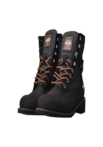 Harley Davidson Harley-davidson 025m100031 New Worker Erkek Bot - Siyah Nubuk-siyah Nubuk
